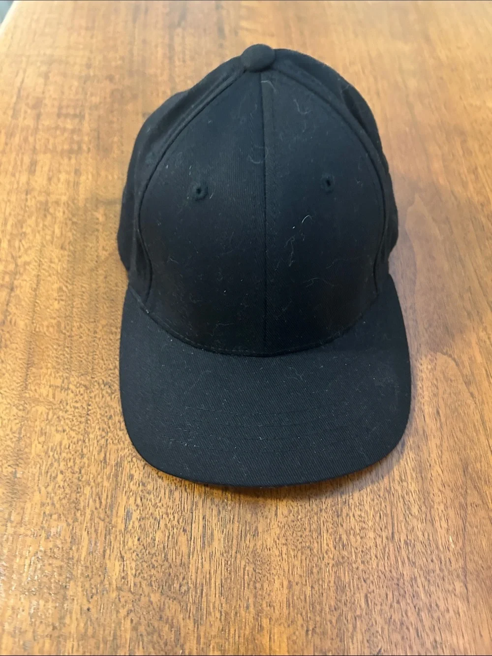 2 Flexfit Youth Caps. Black/Gray Classic 6 panel. Gray New with Tag